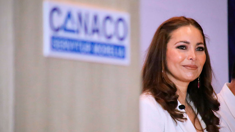 Rinde protesta Alondra Villaseñor como presidenta de Canaco Morelia por el periodo 2025-2026 