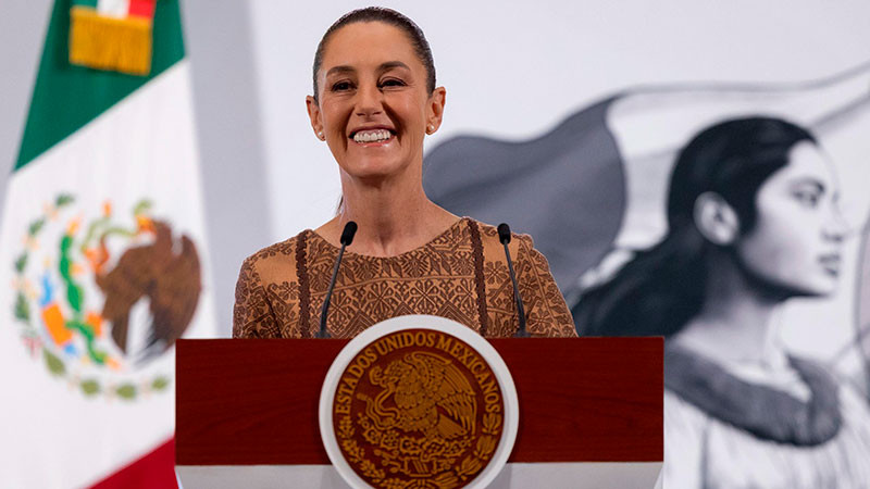 Presidenta Claudia Sheinbaum felicita al nuevo papa de la iglesia católica: “lo vamos a invitar a México” 