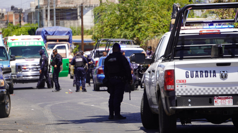 Ultiman a balazos a tres hombres en Zamora, Michoacán