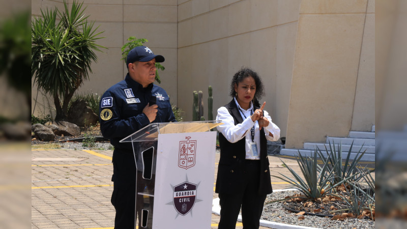 Entrega la SSP Michoacán equipo táctico y uniformes a personal de Investigación y C5