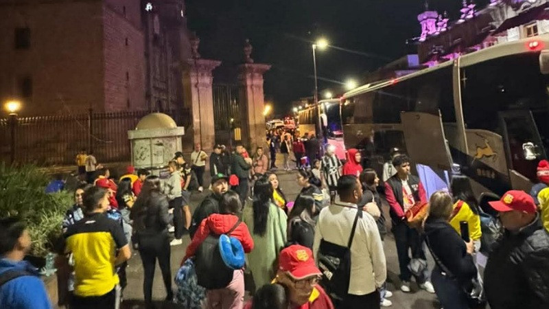 Viajan más de 10 autobuses de Morelia hacia Guadalajara para apoyar al Atlético Morelia en la búsqueda de la final de Expansión 