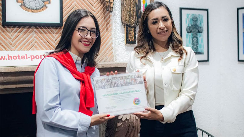 Grecia Aguilar destaca la importancia del diálogo intergeneracional en la construcción del futuro de Michoacán 