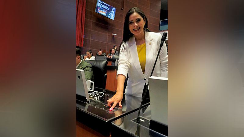 Un México más justo e igualitario se impulsa desde el Senado: Araceli Saucedo Reyes 