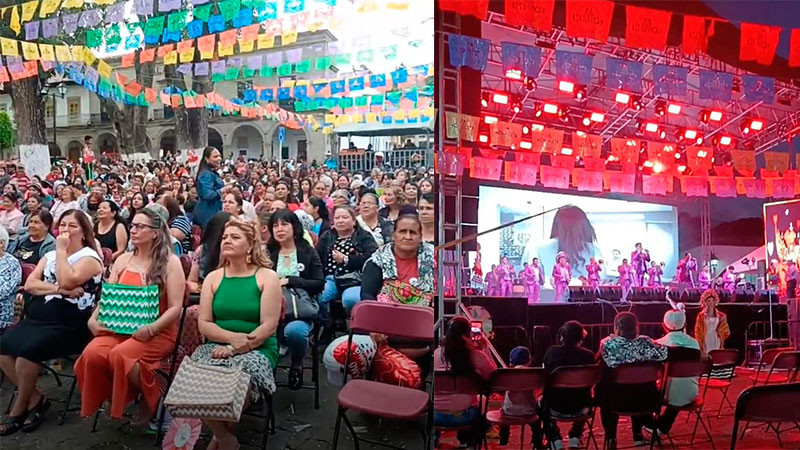Celebró Villa Morelos a lo grande a las madres en su día 