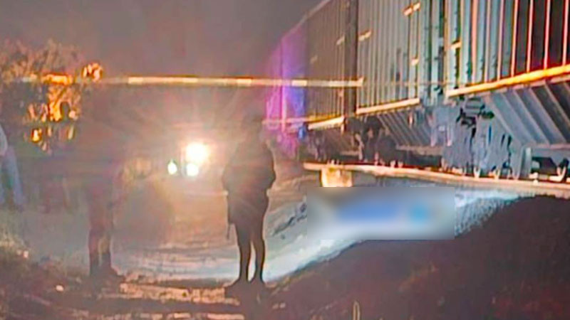 Hombre fallece al ser arrollado por el tren en la colonia Rinconada San Miguel de Celaya, Guanajuato 