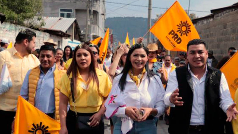 PRD se fortalece en estos 36 años de lucha: Araceli Saucedo 