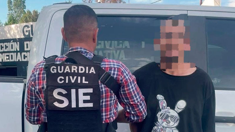 SSP captura a presunto implicado en 11 robos a tiendas de autoservicio, en Morelia 