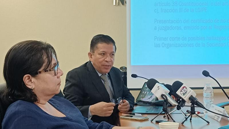 Proceso Judicial con tranquilidad y sin incidencias de seguridad: INE 