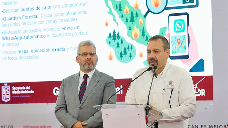 Protege tu predio con Guardián Forestal, emitirá alertas de incendio: Secma 