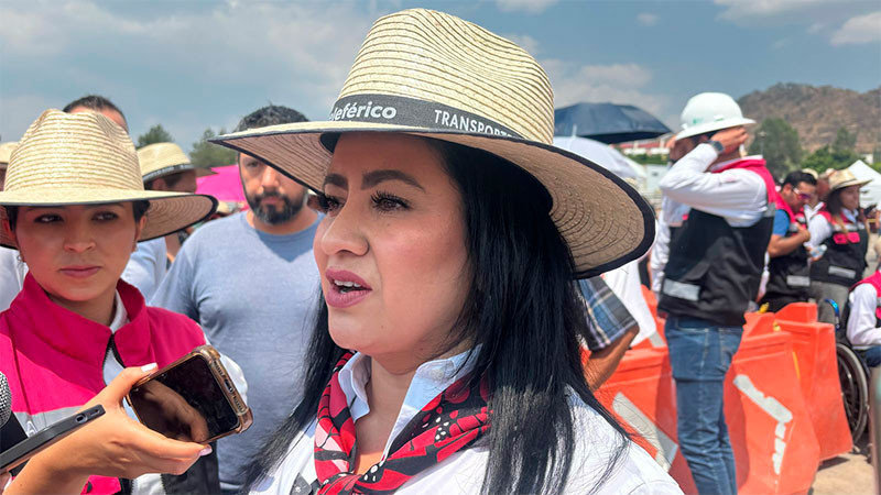 Usuarios del Teleférico de Morelia podrían triplicarse en poco tiempo: Gladyz Butanda 