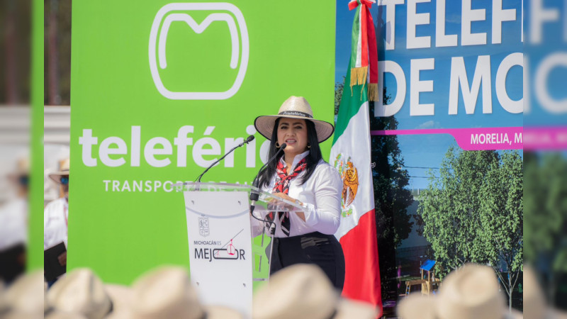 Teleférico de Morelia, movilidad, desarrollo y bienestar social: Gladyz Butanda 