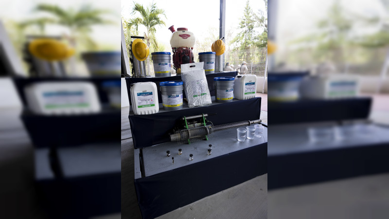 Gobierno de Querétaro combate dengue, chikungunya y zika con entrega de insecticida