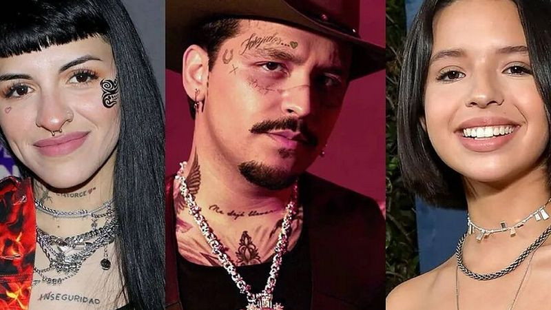Reviven última ocasión que Ángela Aguilar y Cazzu cantaron juntas; dicen que Nodal estaba enamorado de ambas 