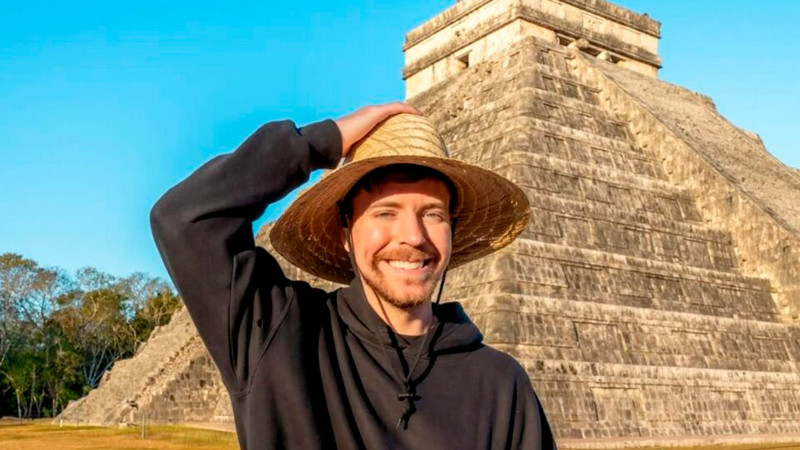 Se investigarán permisos del INAH a Mr. Beast para grabar en zonas arqueológicas, anuncia Sheinbaum 