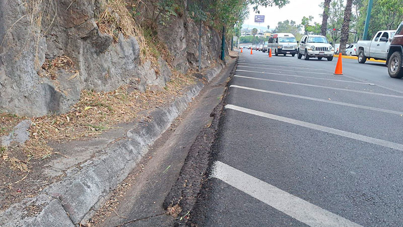 Gobierno de Morelia continúa mantenimiento y limpieza del municipio 