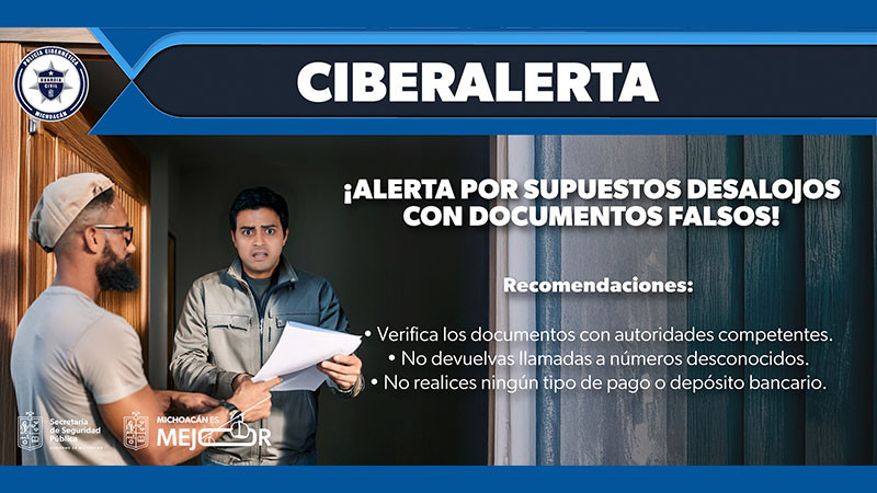 Secretaría de Seguridad Pública emite alerta por desalojos falsos 