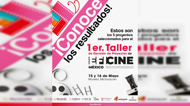 Federación y empresarios se unen para impulsar el cine en Michoacán 