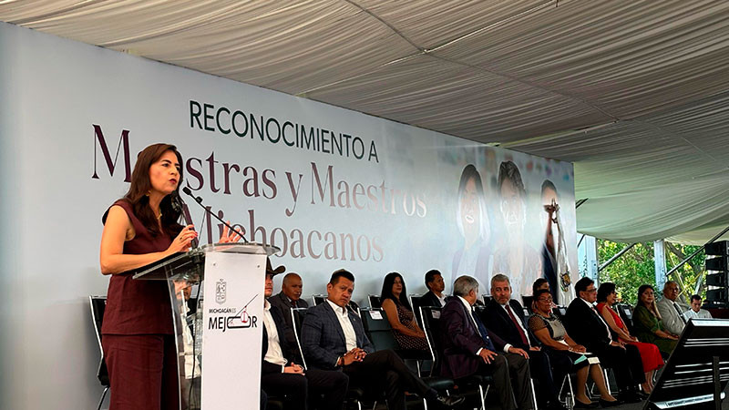La educación dejará de ser motivo de angustia para Michoacán: Gaby Molina 