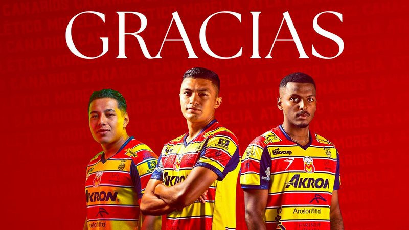 Joao Maleck, Brayan Trejo y Ángel Tecpanécatl se van del Atlético Morelia 