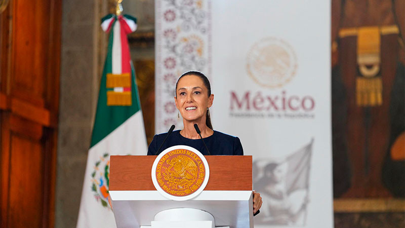 Sheinbaum anuncia incremento salarial del 9% para maestros y maestras  