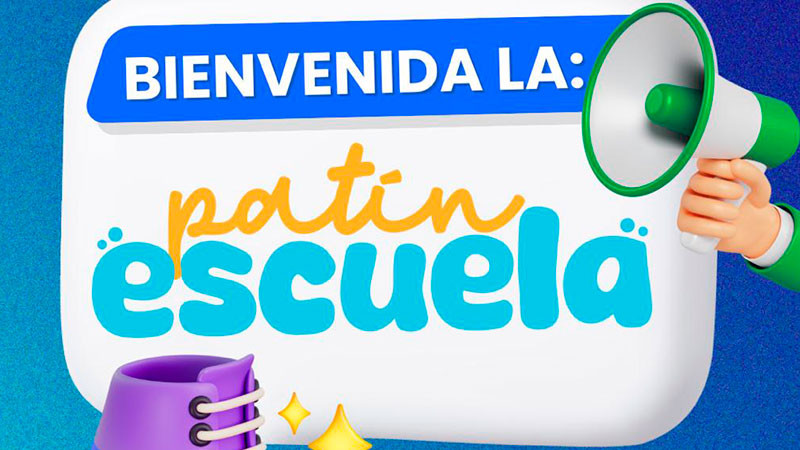 Invita Gobierno de Morelia a disfrutar la nueva "Patín Escuela" en la Ciclovía Dominical 