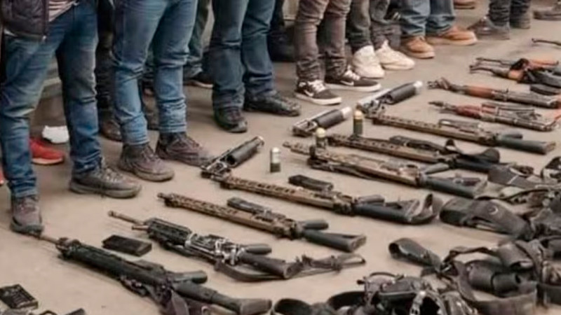 Vinculan a proceso a 17 presuntos integrantes de célula criminal de Michoacán, incluidos 2 menores 
