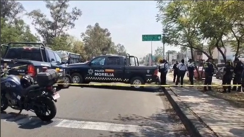 Motociclista muere y acompañante resulta herido en accidente cerca del Estadio Morelos en Morelia 
