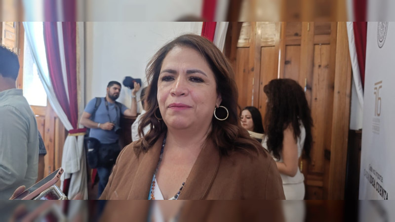 Policía Auxiliar de Michoacán tiene adeudo con Pensiones Civiles; no les otorgan préstamos a los agentes, asegura Fabiola Alanís 