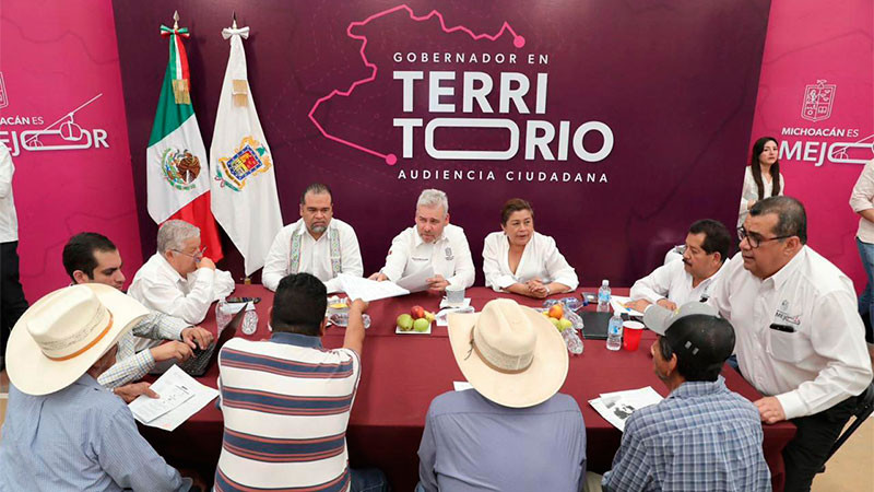 Lleva Bedolla audiencia pública a Puruándiro; atendió 196 peticiones ciudadanas 