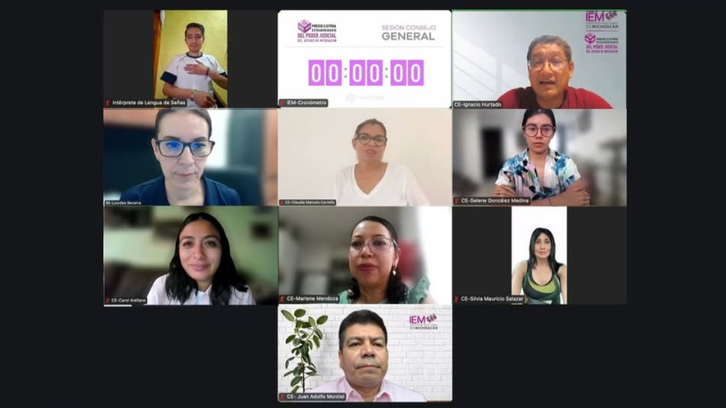IEM aprueba procedimiento “8 de 8 contra la violencia” para verificar elegibilidad de candidaturas judiciales 