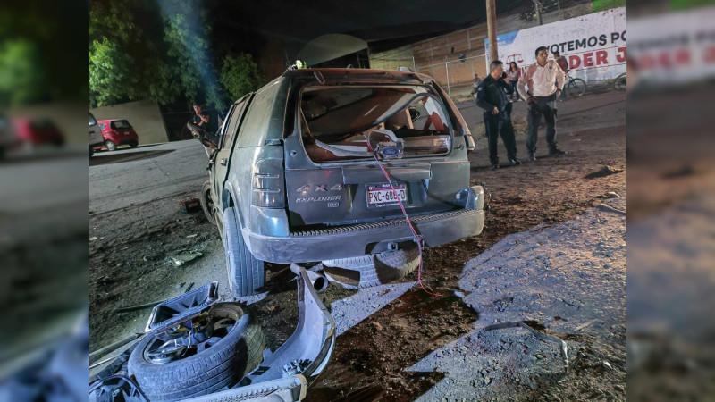 Accidente en la Morelia-Salamanca dejó una muerta y un herido 