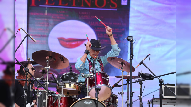 Con Los Felinos, inicia el magno concierto para celebrar a Morelia, Michoacán  