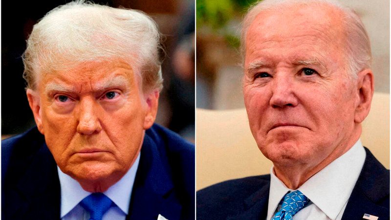 Trump desea "pronta y exitosa recuperación" a Biden tras diagnóstico de cáncer 