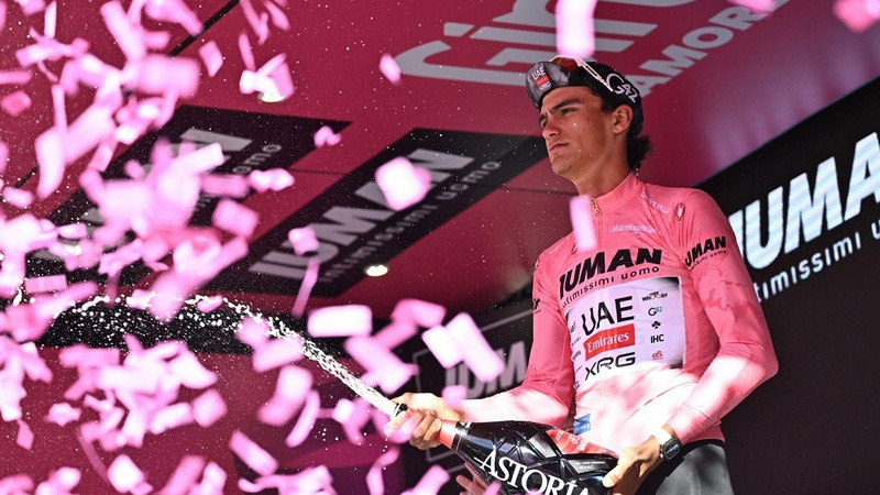 Isaac Del Toro, ciclista mexicano, hace historia en el Giro de Italia 
