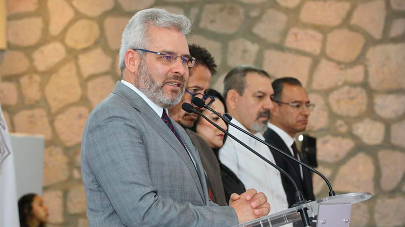Labores de inteligencia con la federación, han permitido avances en seguridad en Michoacán: Bedolla 