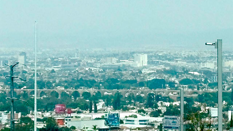 Viento provoca mala calidad del aire en Querétaro  