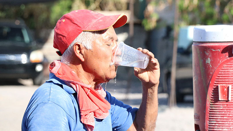 Llama SESA a la población a prevenir daños por altas temperaturas 