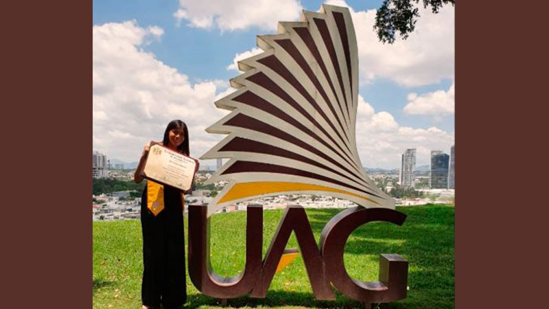 Cuando los sueños se persiguen con pasión se superan los obstáculos: egresada UAG 