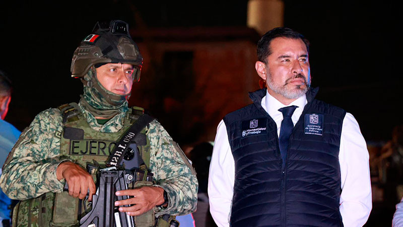 Para combatir el delito, arranca Base de Operaciones Interinstitucionales en Tarímbaro, Michoacán 