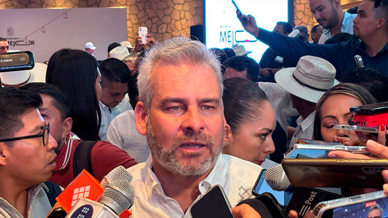 Cambio de mando de seguridad en Morelia, oportunidad de coordinación con el estado: Bedolla 