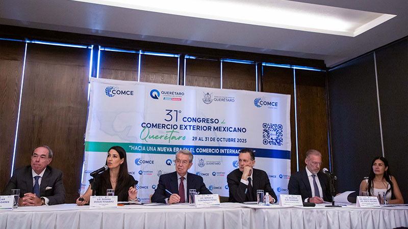 Querétaro será sede de la edición 31 del Congreso de Comercio Exterior Mexicano 