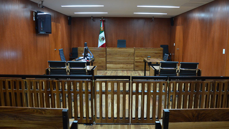 Implementan programa para conclusión de juicios orales en el Poder Judicial de Michoacán 
