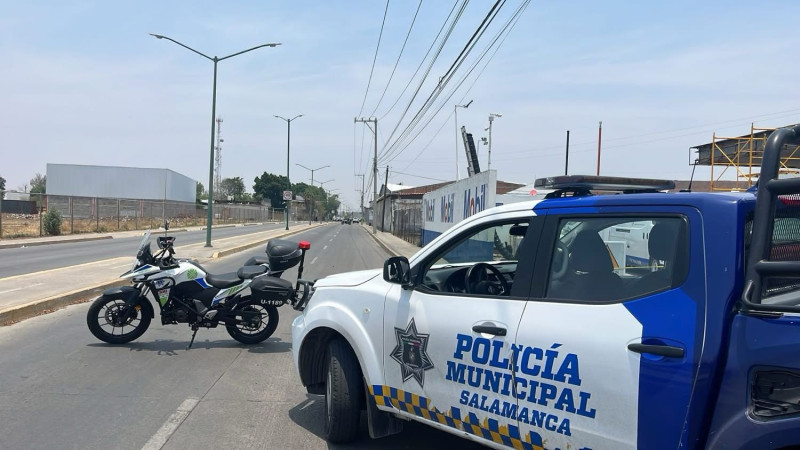 Evacúan escuelas por falsa alarma de explosivo en inmediaciones del C4 en Salamanca 