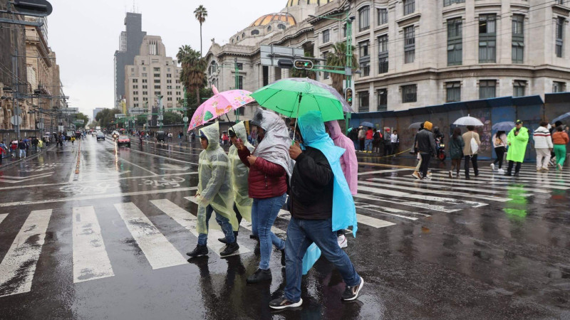 Protección Civil de la Ciudad de México avisa temporal de lluvias 
