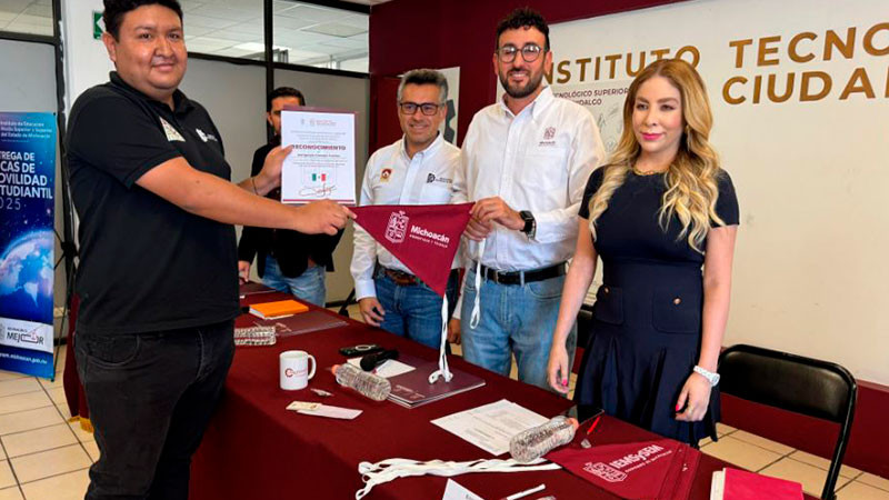 Beneficia Iemsysem a 60 estudiantes del Tec de Ciudad Hidalgo con beca de movilidad 