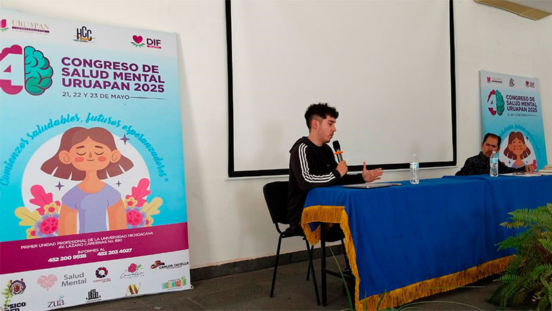 Inicia el 4° Congreso de Salud Mental Uruapan 2025 en la UMSNH Campus Uruapan 