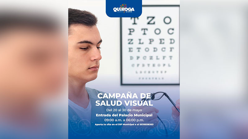 Acerca Gobierno de Quiroga servicios de salud visual 