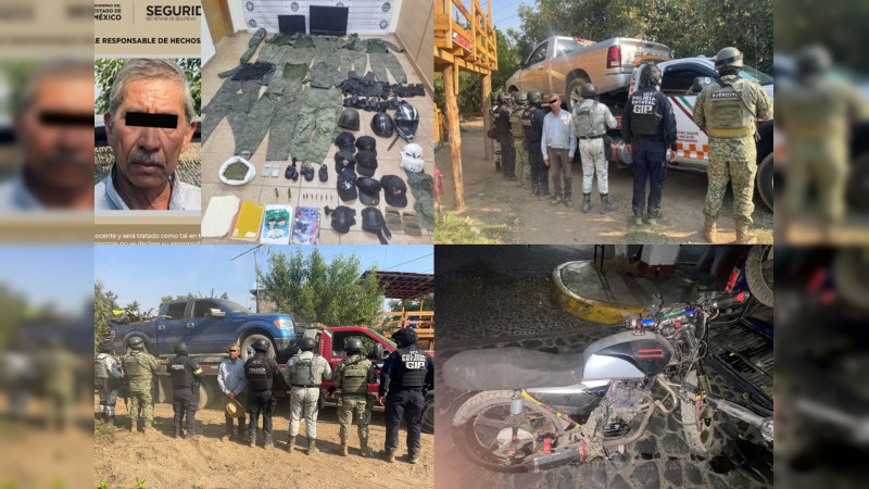 Catean inmueble presuntamente vinculado a cartel en Donato Guerra, Edomex 