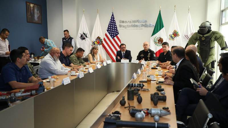SSP Michoacán estrecha lazos con Estados Unidos para combatir artefactos explosivos 