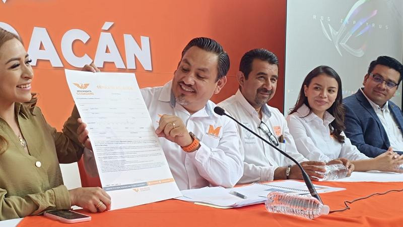 Movimiento Ciudadano va por más de 49 mil afiliados en Michoacán 